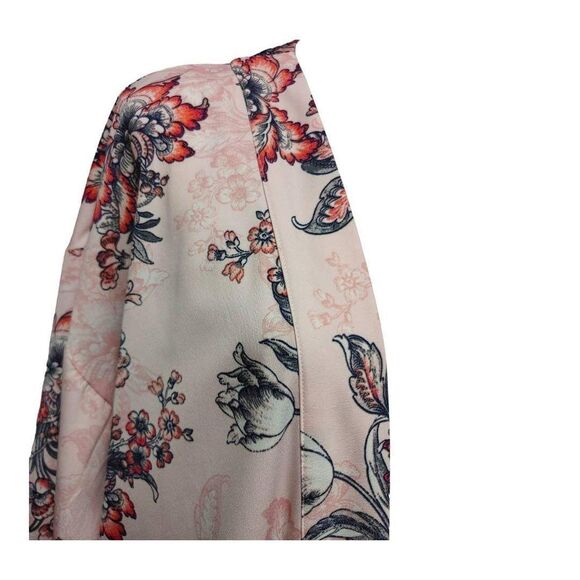 Gabrielle Union x NY & Co Floral Print Duster Kimono Robe Sz M - Picture 5 of 8